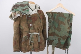 Wehrmacht winter reversible set (Parka, trousers, hood and mittens)