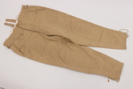 Waffen-SS tropical straight trousers