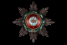 Bavaria - Merit Order of the Bavarian Crown Grand Cross Breast Star