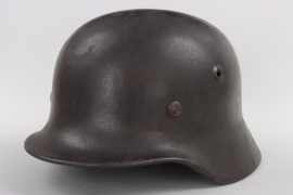 Heer M40 helmet as found with liner - Quist