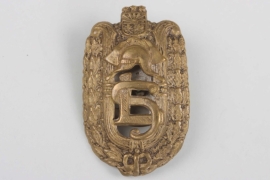 Latvia fire department badge