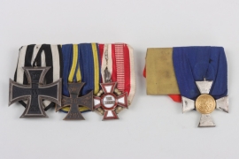 2 Medal bars, also Brunswick war merit 2. class