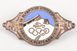 Olympic Winter Games 1936 - Commemorative Broach