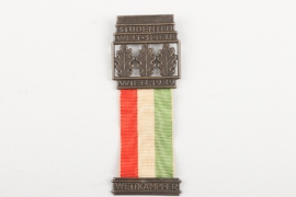 1939 Studentenweltspiele (SWS) Hungarian participants badge