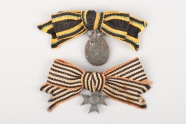 Saxe-Coburg-Gotha - Herzog-Carl-Eduard-Medaille mit Krone