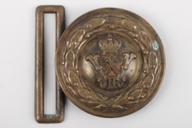 Prussia Belt Buckle "W II" (Officer)