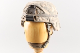 US Marine Corps Enhanced Combat Helmet with MARPAT Camouflage Cover