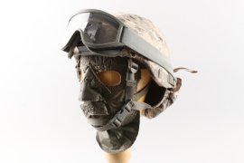 US Marine Corps Enhanced Combat Helmet  with MARPAT Camouflage Cover