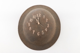 British Helmet Clock