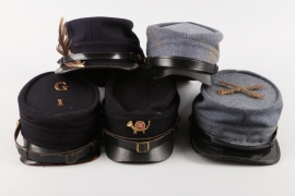 Civil War CSA and Union Caps