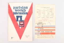 Parisian Weekly Information April 1945