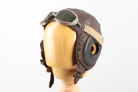 USAAF TYPE A-11 LEATHER FLYING HELMET