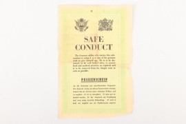 Safe Conduct Flyer