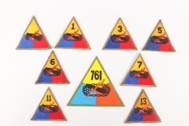 U.S. Armored Division Patches