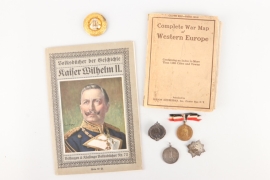 Collection of Wilhelm II related souveniers.