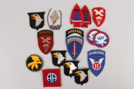 Collection of U.S. Airborne Patches