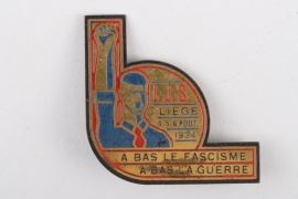 France - Rally Badge against War and Facsim