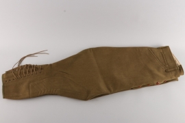 WWII U.S. Army Gaberdine Officer’s Breeches Trousers