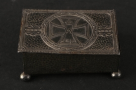 Sewing Box with Iron Cross
