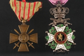 Belgium - Order of Leopold Knight's Cross with Swords