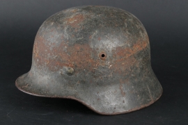 Heer M35 "saw-dust paint" helmet - Q62