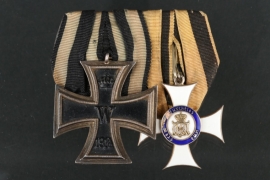 Wurttemberg Medal bar with Military Merit Order