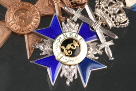 Bavaria - Military Merit Order 4th grade cross with crown and swords