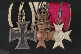 Medal bar with Bavarian Military Merit Cross