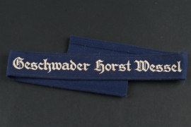 Luftwaffe cuff title "Geschwader Horst Wessel"