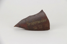 Grafenwöhr 1935 dated shell splinter
