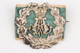 Bavarian Prinz Alfons shooting badge in silver