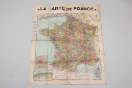 Period time color map of France