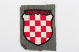 Croatian HRVATSKA volunteers sleeve shield