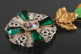 Baden - Order of the Zähringer Lion Knight's Cross 2nd Class with Oak Leaves