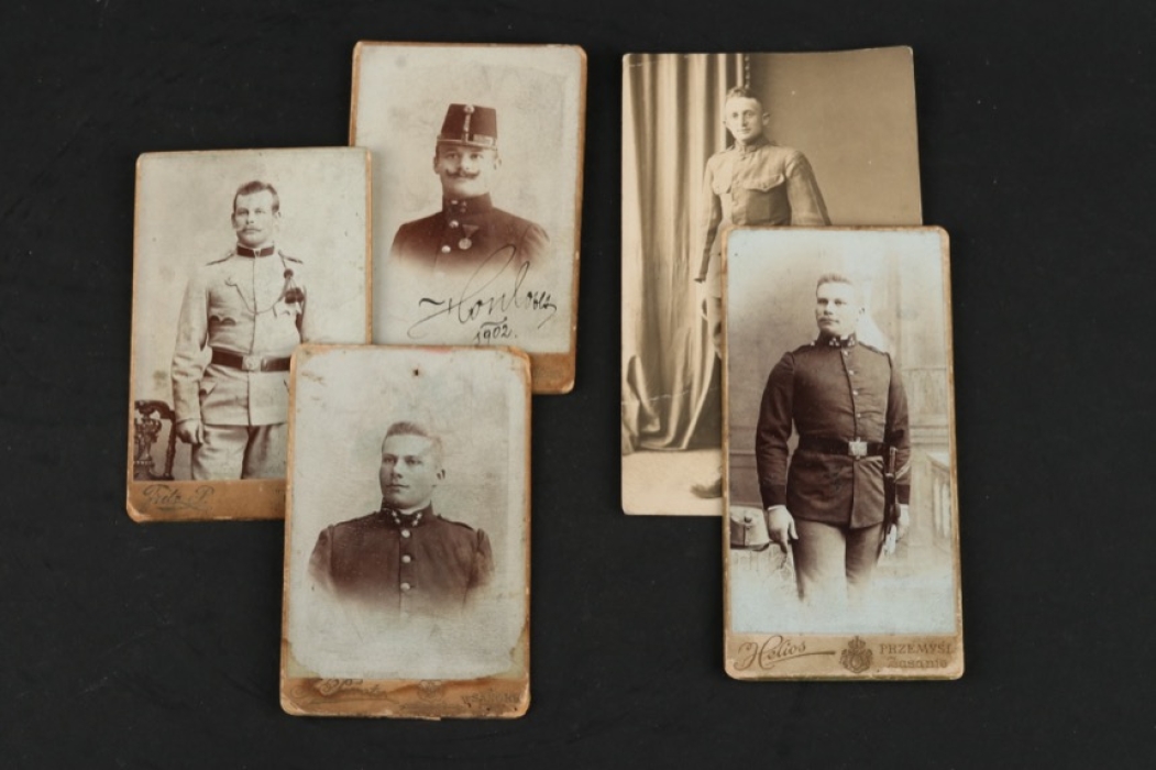 Portrait photos of various soldiers