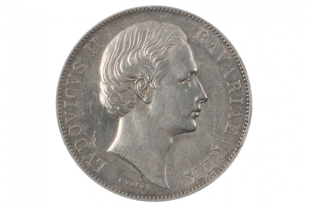 1 TALER 1871 - LUDWIG II (BAVARIA) 