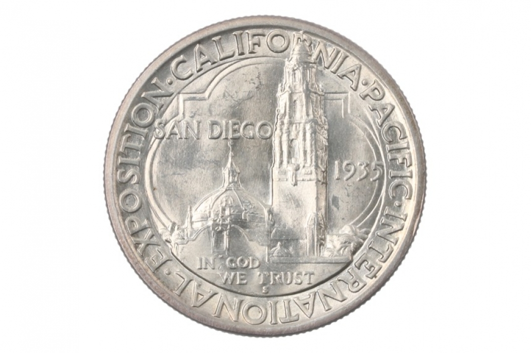 1/2 DOLLAR 1935 - SAN DIEGO (USA)