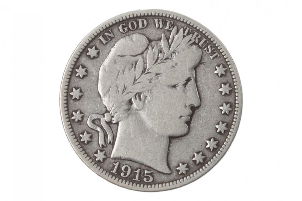 1/2 DOLLAR 1915 - BARBER (USA)