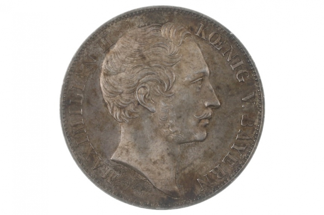 DOPPELGULDEN 1855 - MAXIMILIAN II (BAVARIA)