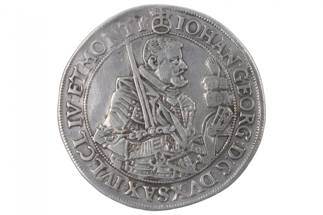 1 TALER 1629 - JOHANN GEORG I (SAXONY, ALBERTINES)