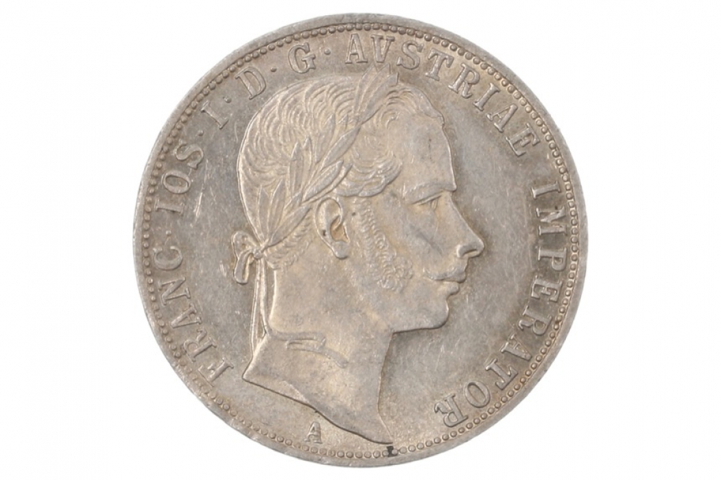 1 GULDEN 1860 - FRANZ JOSEPH (ÖSTERREICH)