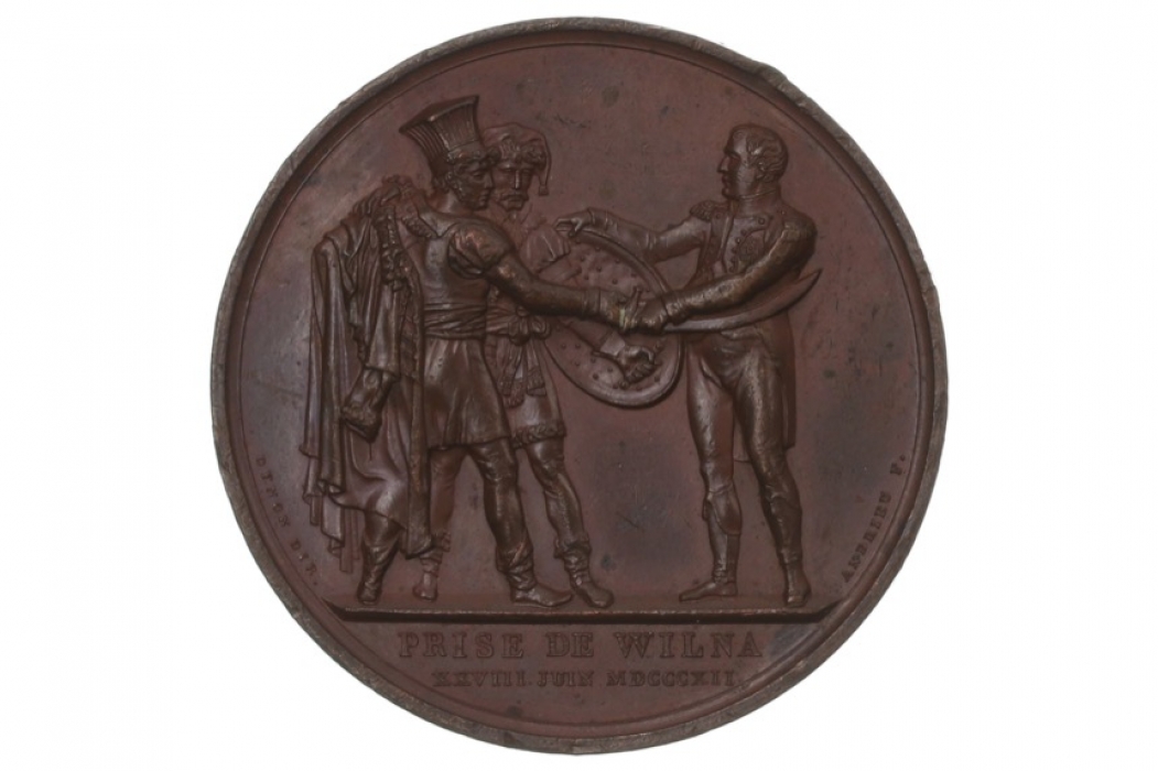 MEDAL 1812 - NAPOLEON BONAPARTE - CAPTURE OF WILNA (FRANCE)