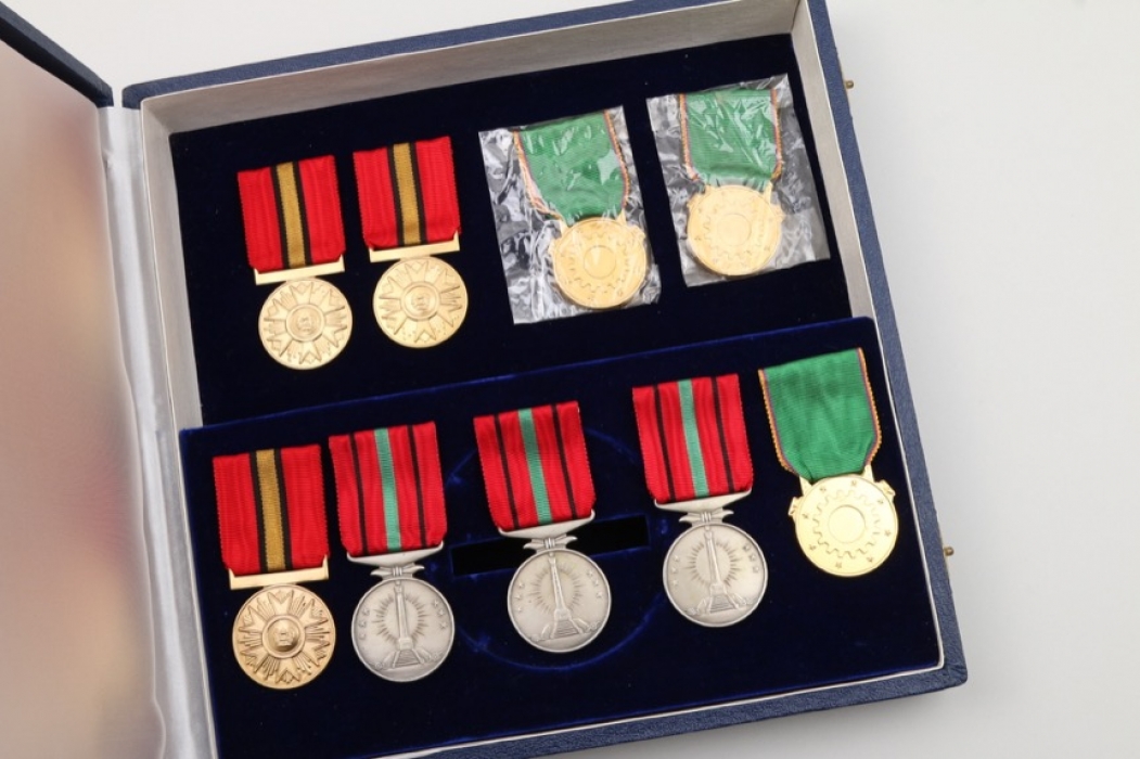 Afghanistan - Case for a Grand Cross & 9 medal