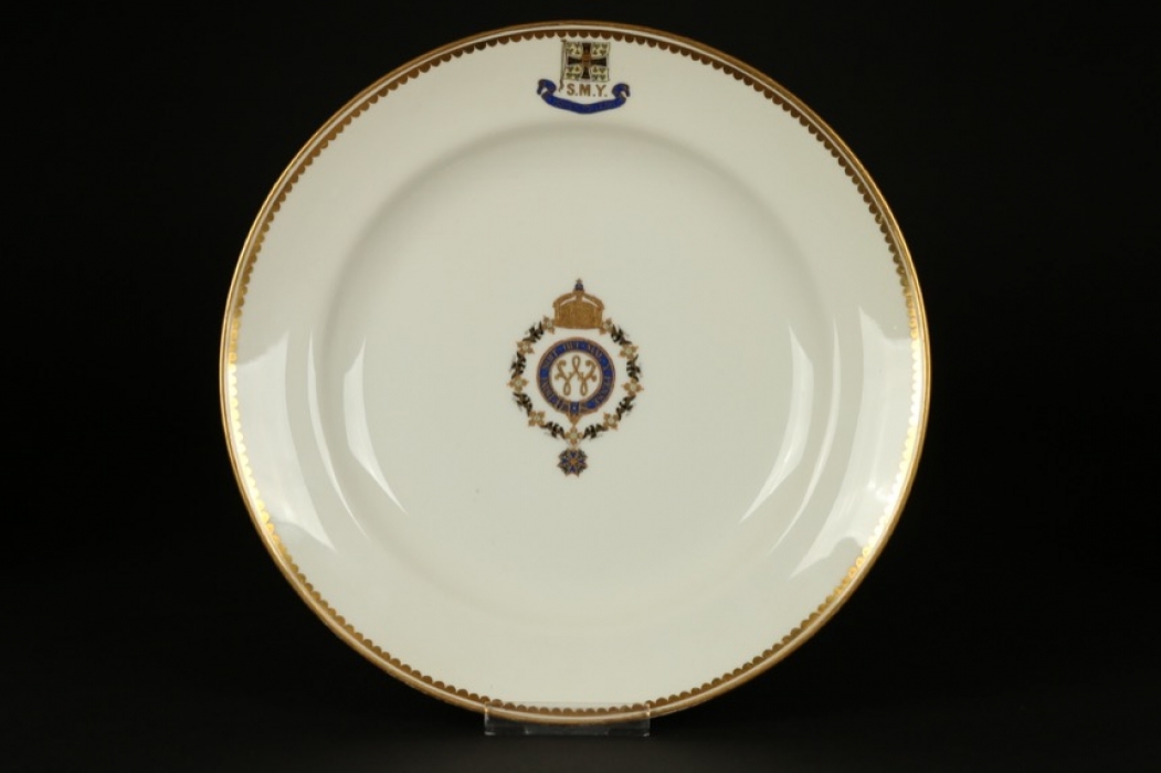 S.M.Y. Hohenzollern plate - KPM
