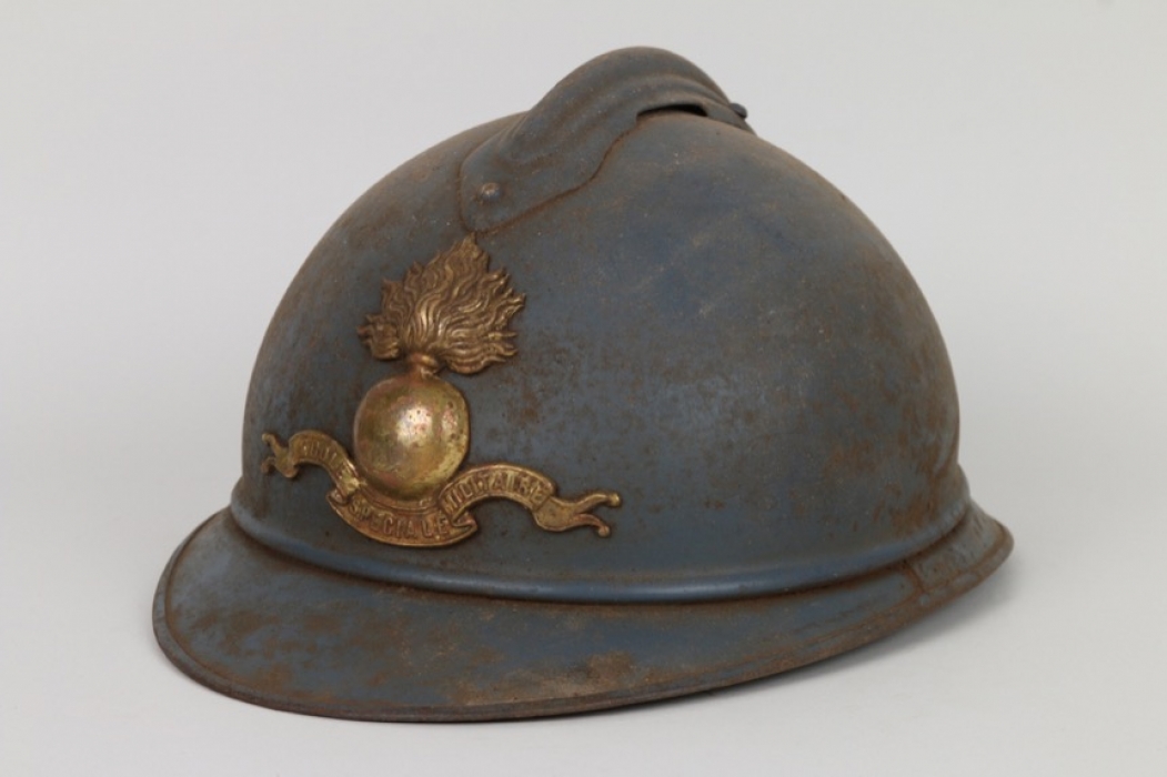WW1 officer's Adrian helmet - Ecole Spéciale Militaire