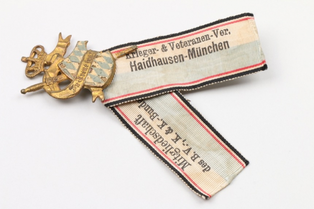 Abzeichen Bayern Kriegerverein Haidhausen-München