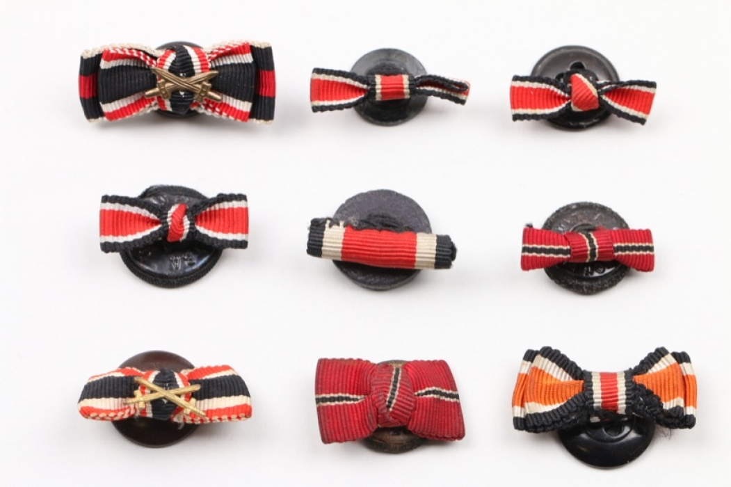 Wehrmacht 9 ribbon buttons