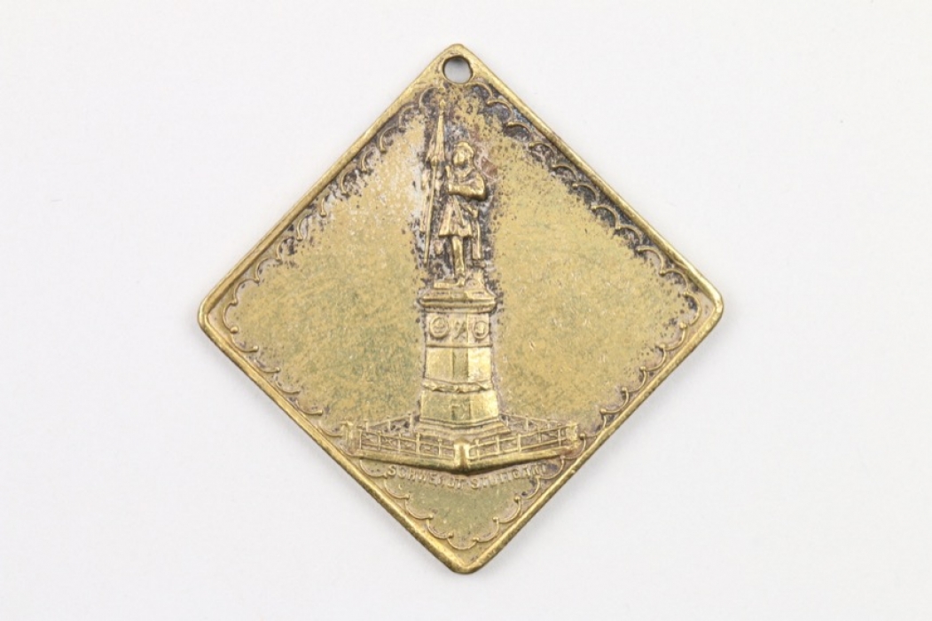 Medaille 25 JÄHRIGE BURSCHENSCHAFTSJUBILÄUM JENA 1898