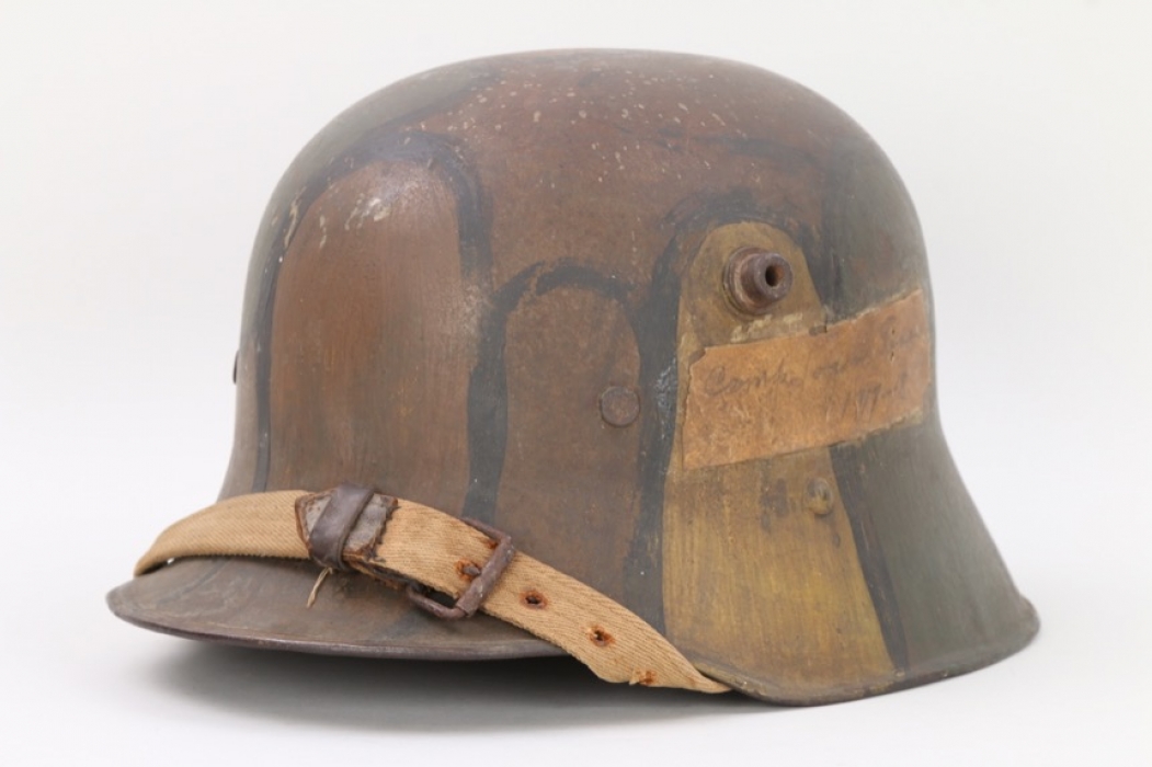 Austrian M17 mimikry camo helmet