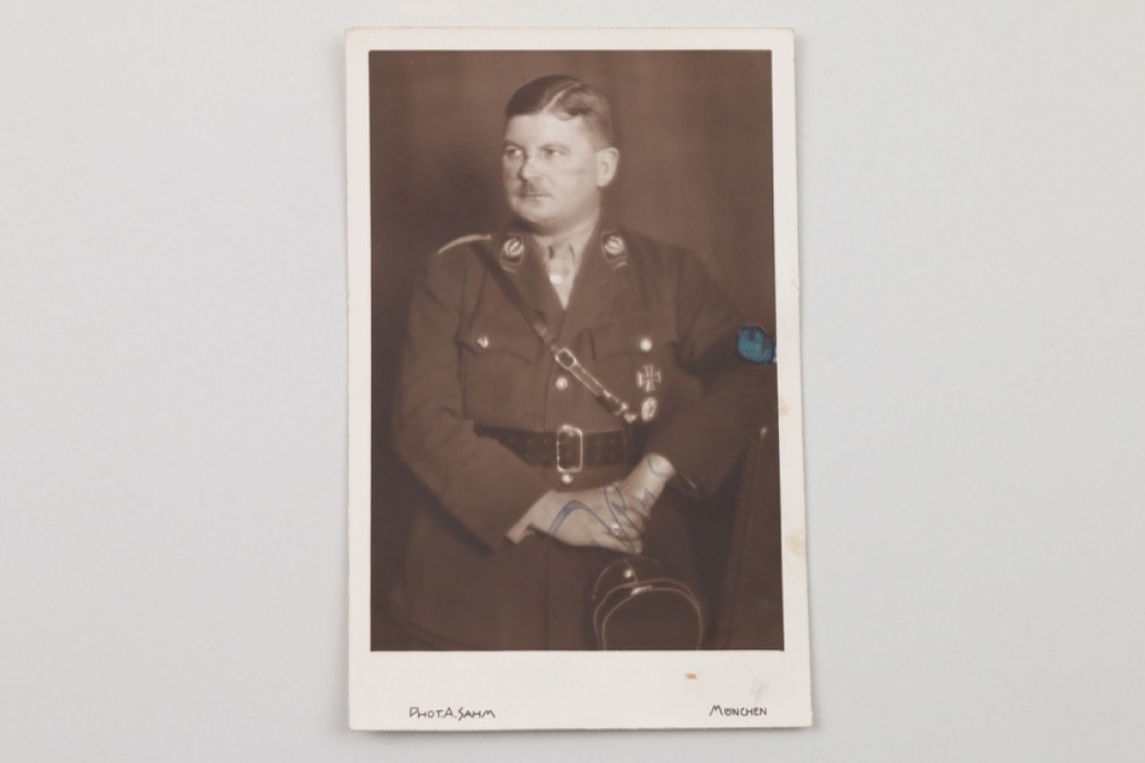 Ernst Röhm - signed portrait photo